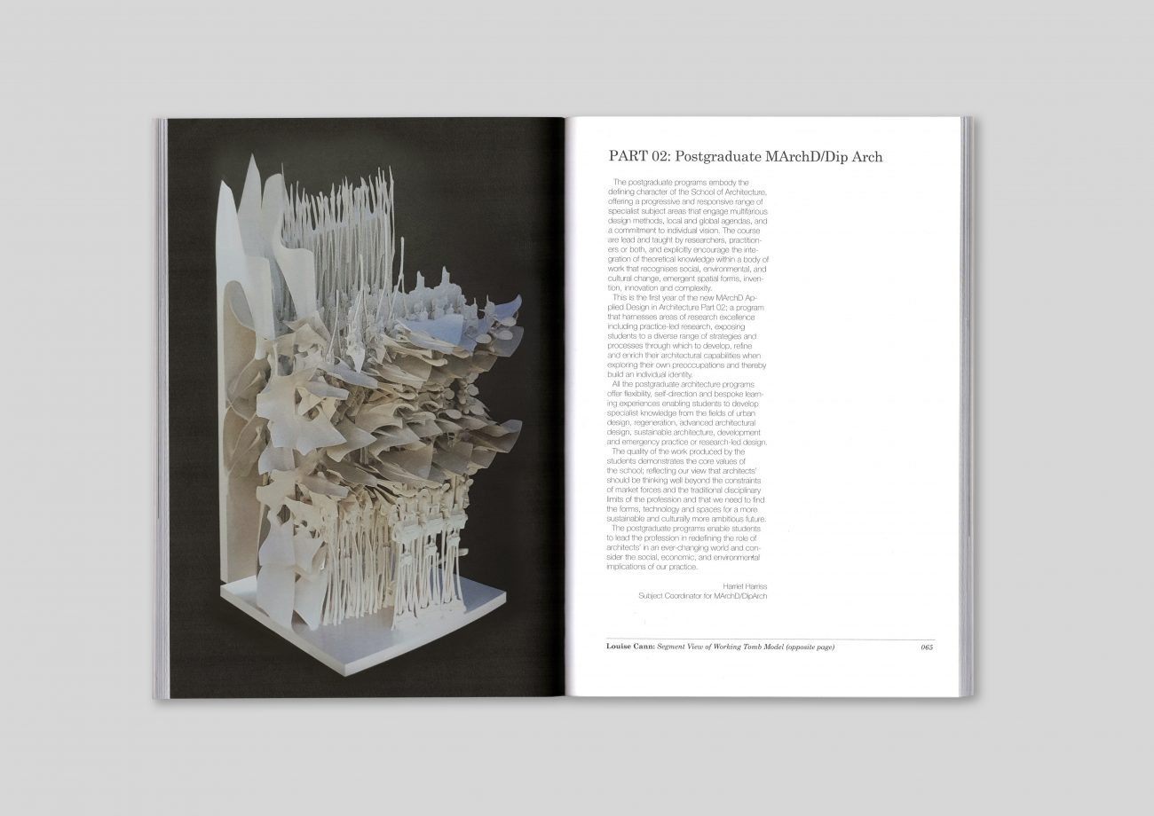 OB arch yr book spread